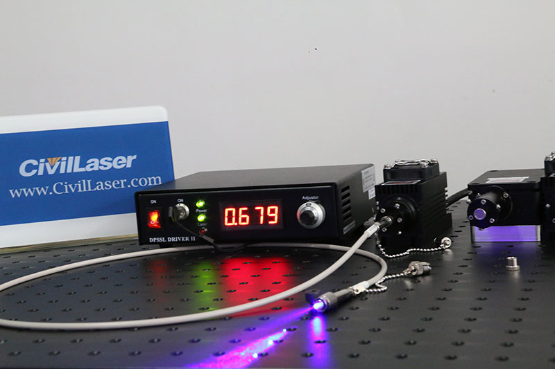 multi-mode fiber coupled laser